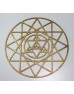 Merkaba Sembolü | Kutsal Geometri | Gold | 41 cm