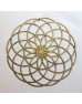 Torus Sembolü | Kutsal Geometri | Gold | 41 cm